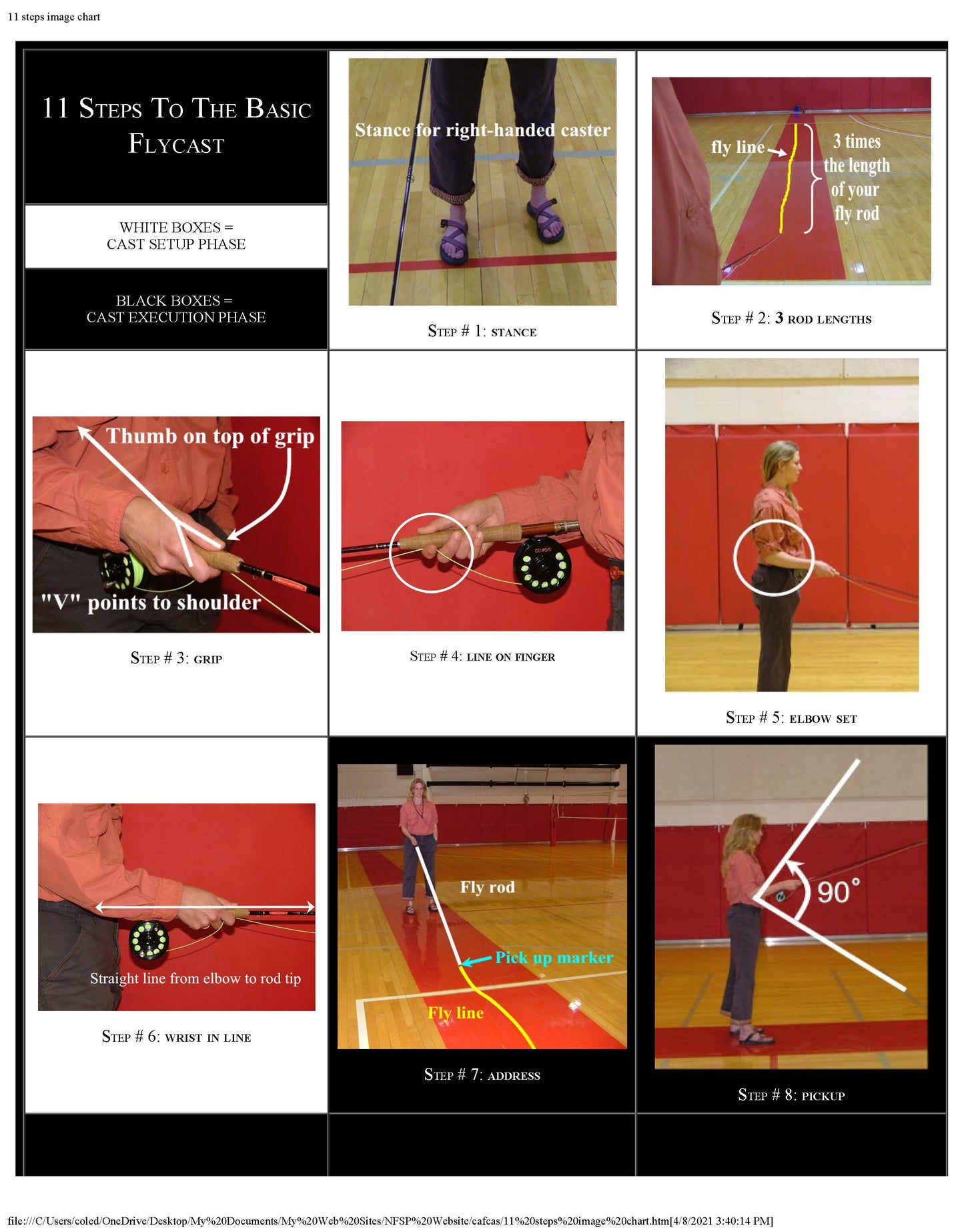 11 Steps to the Basic Flycast Powerpoint