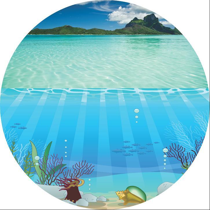 CasTarget Casting Mat-Oceanscene