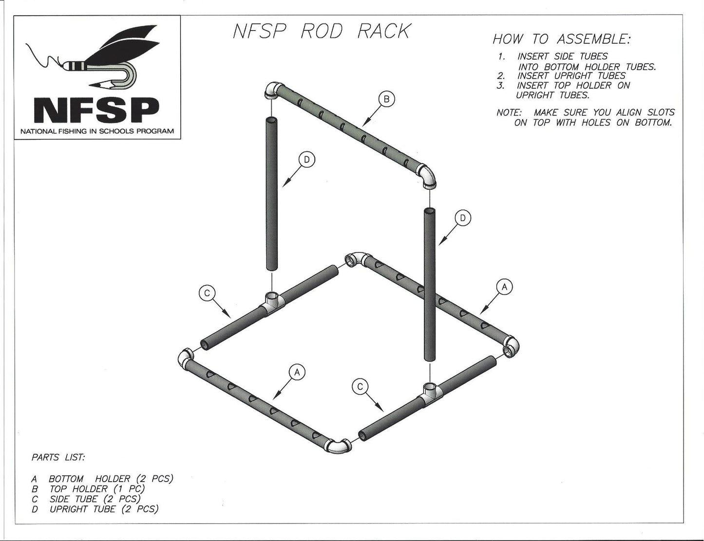 NFSP Rod Rack